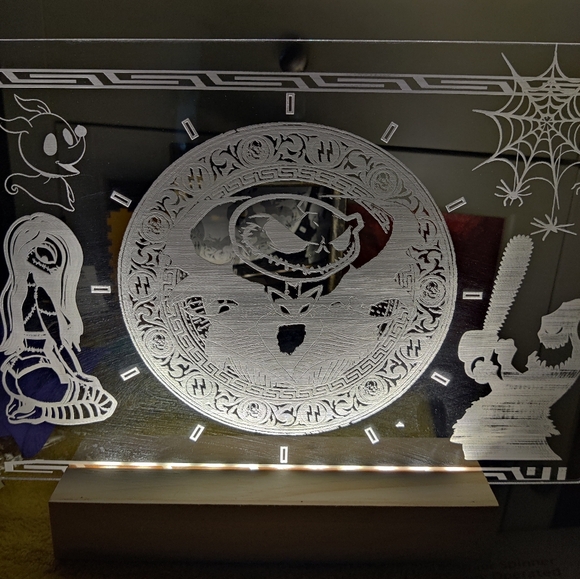 Jack Skellington led light lamp.. - Picture 3 of 5